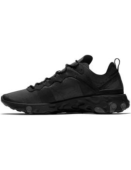 Zapatilla Hombre Nike React Element 55 Negra