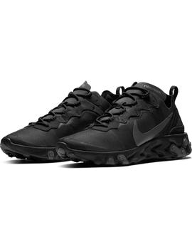 Zapatilla Hombre Nike React Element 55 Negra