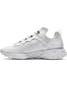 Zapatilla Hombre Nike React Element 55 Blanco