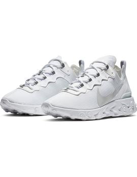 Zapatilla Hombre Nike React Element 55 Blanco