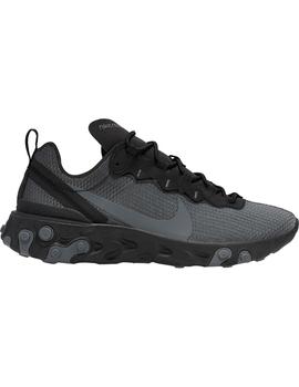 Zapatilla Hombre React Element 55 Se GRis