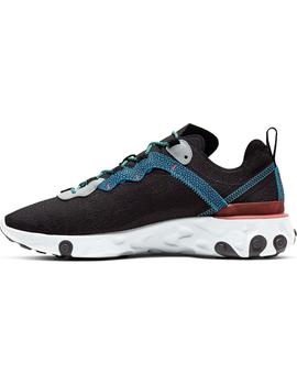 Zapatilla Hombre Nike React Element 55 Se Blue