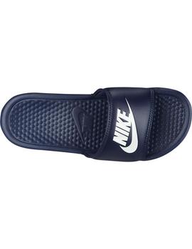 Chancla Nike Benassi Windchill Hombre Azul