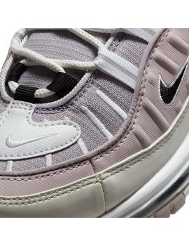 Zapatilla Mujer Nike Air Max 98 Blanca/Violeta