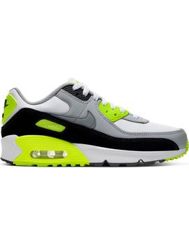 Zapatilla Nike Max 90 LTR Gris/Fosforita