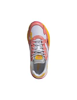 Zapatilla Mujer adidas Falcon Rosa Amarilla