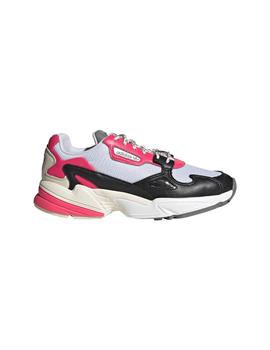 Zapatilla Mujer adidas Falcon Blanco Rosa Negro