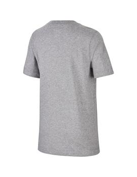 Camiseta Niño Nike Swoosh For Life Gris