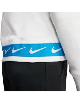 Sudadera Niña Nike Hoodie Flc Blanca