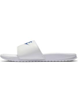 Chancla Hombre Nike Benassi B/Azul