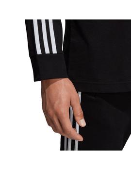 Camiseta Hombre adidas 3-Stripes Negro