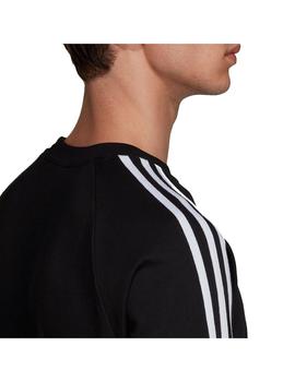 Camiseta Hombre adidas 3-Stripes Negro