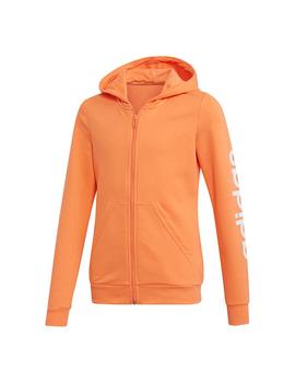 Sudadera Niña adidas Lin Fz Naranja