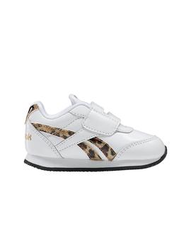 Zapatilla Niña Reebok Royal Blanco/Leopardo