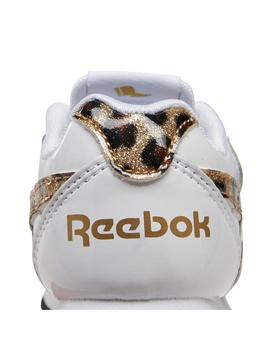 Zapatilla Niña Reebok Royal Blanco/Leopardo