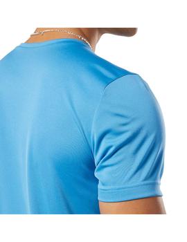 Camiseta Hombre Reebok Wor Poly Azul