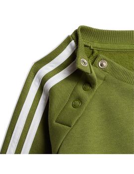 Chandal Niño adidas Logo Jog Verde