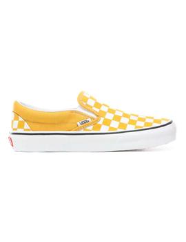 Zapatilla Mujer Vans Classic Slip On Mostaza