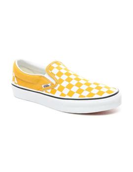 Zapatilla Mujer Vans Classic Slip On Mostaza