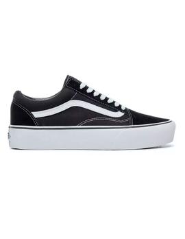 Zapatilla Mujer Vans Old Skool Plataforma Negra Bl