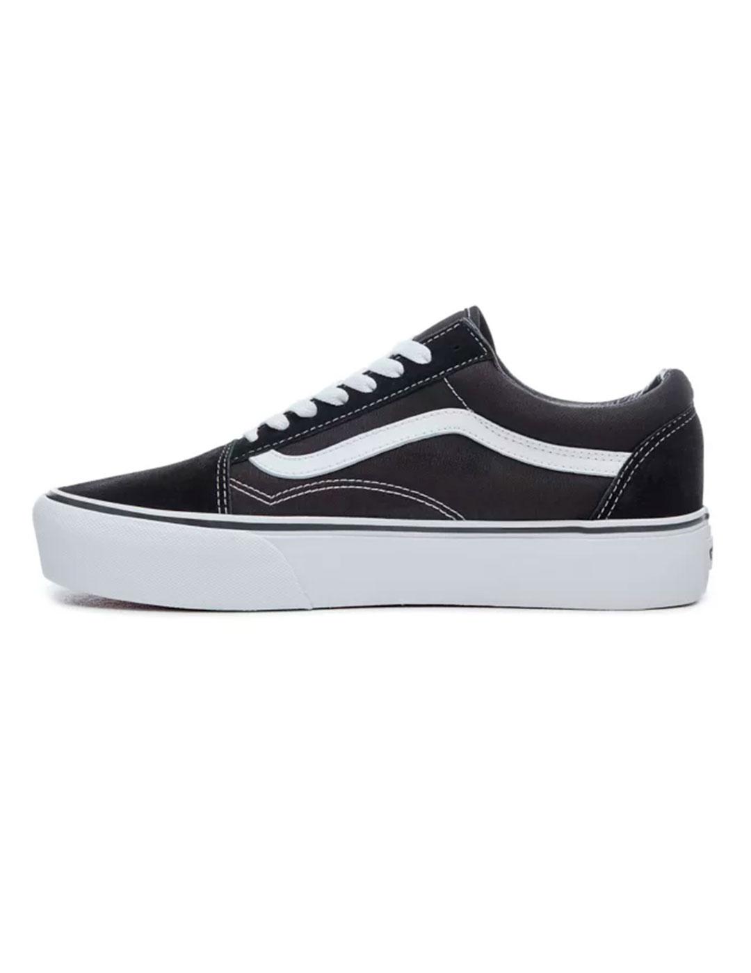 Zapatilla Mujer Vans Old Skool Plataforma Negra Bl