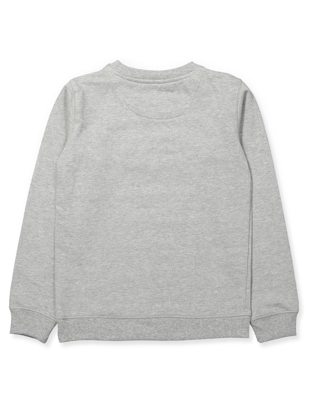 Sudadera Niño Levis Cuello Caja Gris