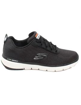 Zapatilla Hombre Skechers flex advantage 3.0 Negra