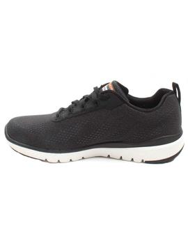 Zapatilla Hombre Skechers flex advantage 3.0 Negra