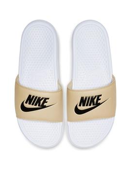 Chancla Hombre Nike Benassi Beige