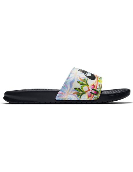 chanclas nike flores