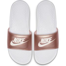 Chancla Mujer Nike Benassi Blanca Beige