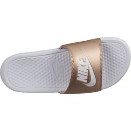 Chancla Mujer Nike Benassi Blanca Beige