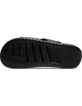 Chancla Mujer Nike Benassi Duo Ultra Negro Tiras