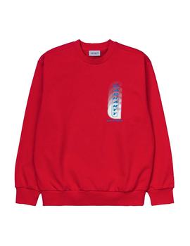 Sudadera Chico Carhartt WIP Ninety Sweat Roja