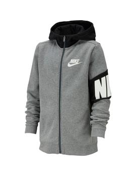 Sudadera Niño Nike Amplify Gris