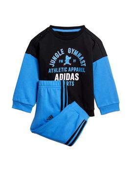 Chandal Niño adidas Graph Negro/Azul