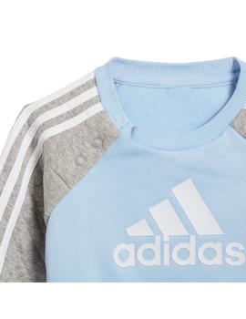 Chándal Niño adidas Warm Logo Azul