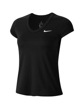 Camiseta Mujer Nike Dry Negra