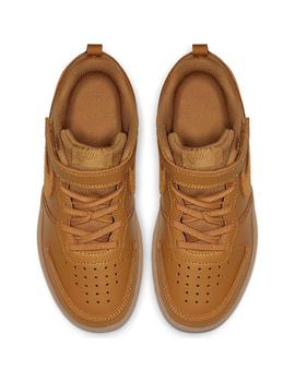 Zapatilla Niño Nike Court Borough Camel