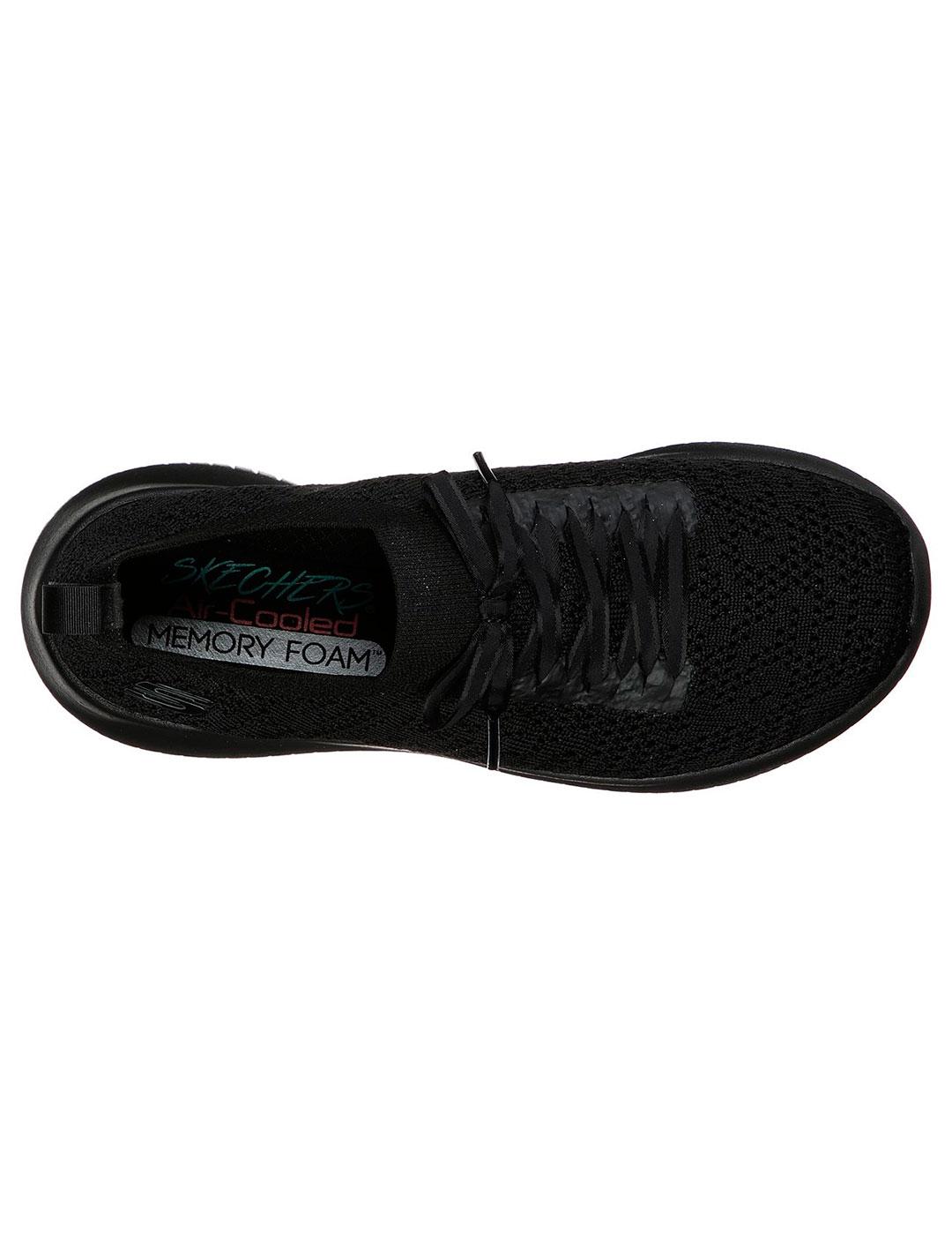 Zapatillas skechers online negras mujer