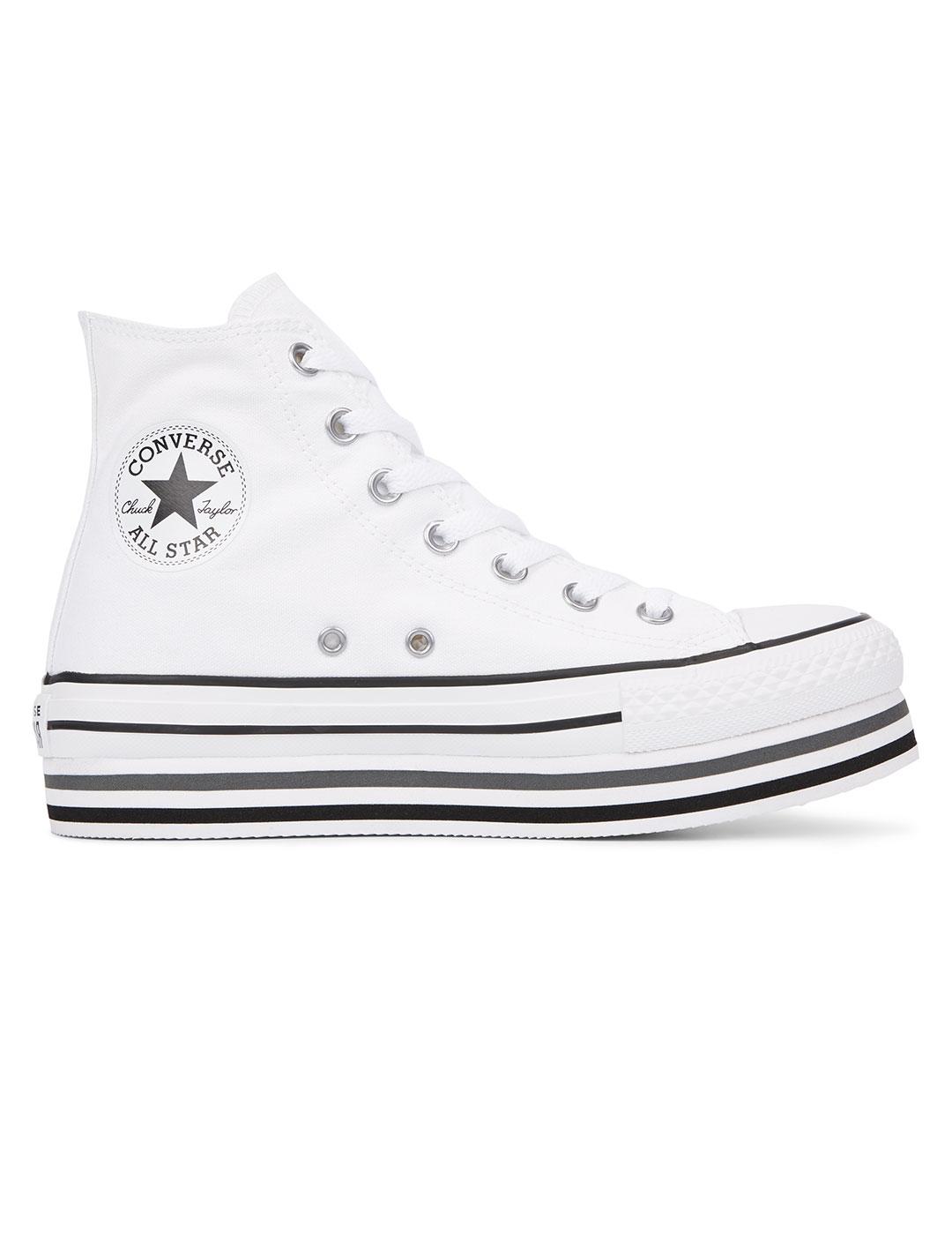 Converse chica blancas cheap