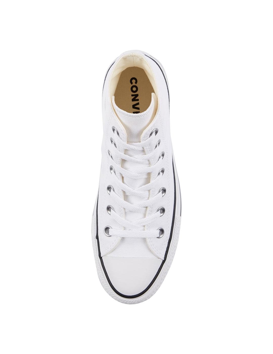 Converse blancas chica top