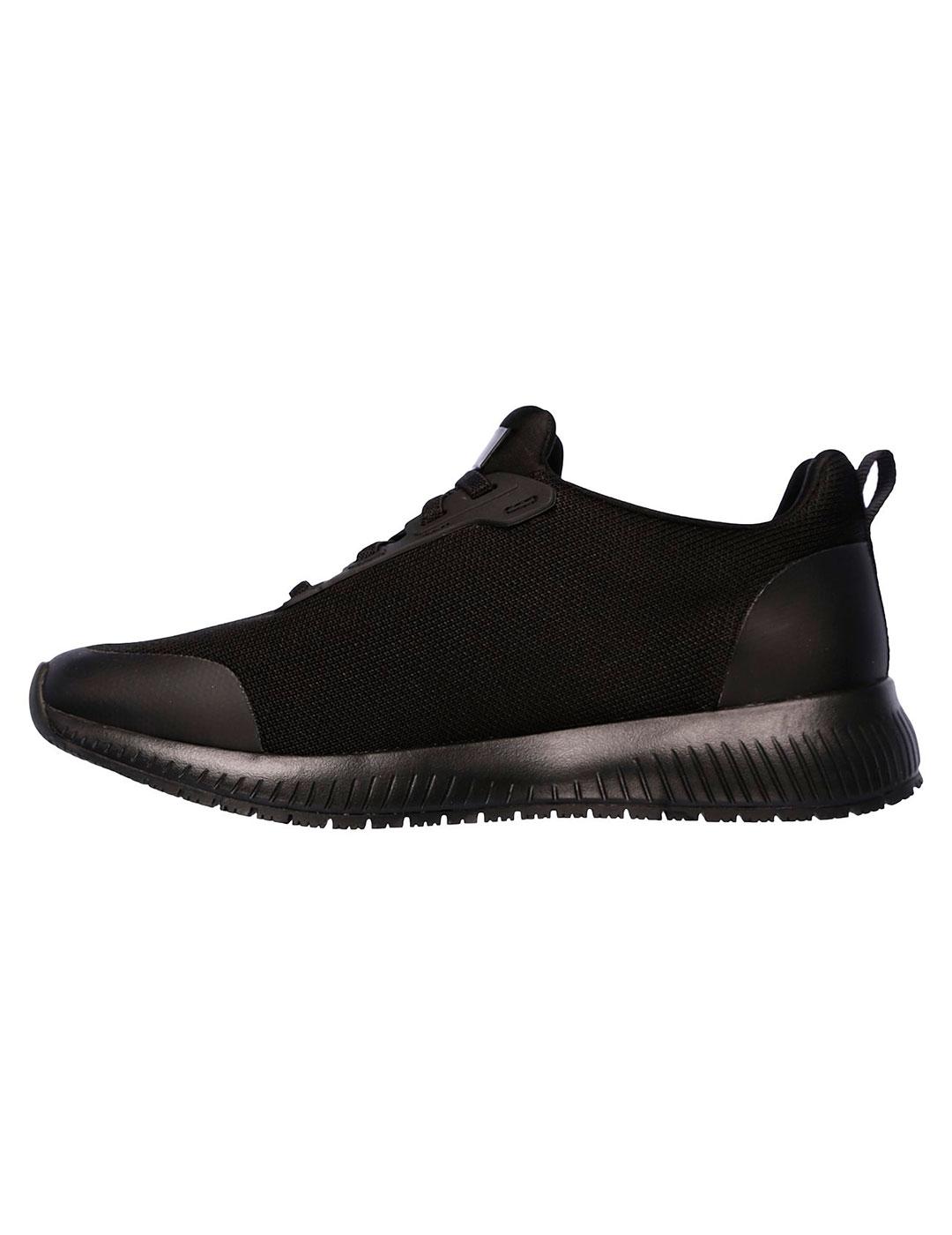 Zapatilla Mujer Skechers Squad SR WorkNegro