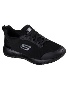 Zapatilla Mujer Skechers Squad SR WorkNegro