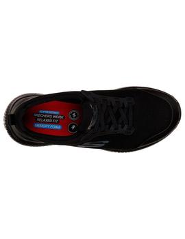 Zapatilla Mujer Skechers Squad SR WorkNegro