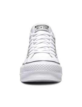 Zapatilla Mujer Converse Platafor. Piel Baja