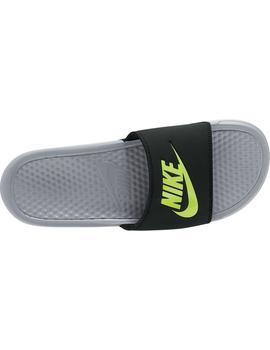 Chancla Hombre Nike Benassi Gris