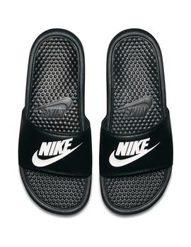 Chancla Hombre Nike Benassi Negra