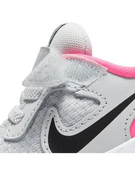 Zapatilla Niña Nike Revolution Gris Rosa