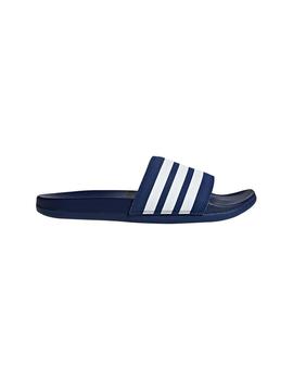 Chancla Unisex adidas Adilette Comfort Azul Blanco